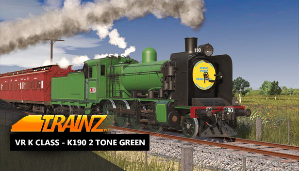 Trainz Plus DLC - VR K class - K190 2 Tone Green Steam capsule image