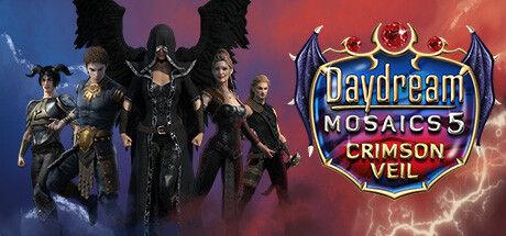 Daydream Mosaics 5: Crimson Veil Steam header image