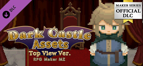 RPG Maker MZ - Dark Castle  Assets Top View Ver header image
