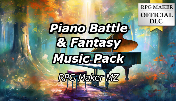 RPG Maker MZ - Piano Battle and Fantasy Music Pack Steam capsule image