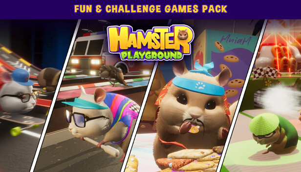 Hamster Playground - Fun & Challenge Games Pack Steam capsule image
