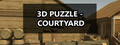 3D PUZZLE - Courtyard