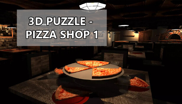 3D PUZZLE - Pizza Shop 1 Steam capsule image