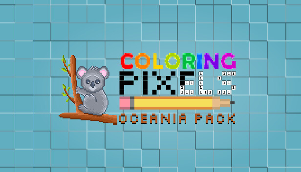 Coloring Pixels - Oceania Pack Steam capsule image