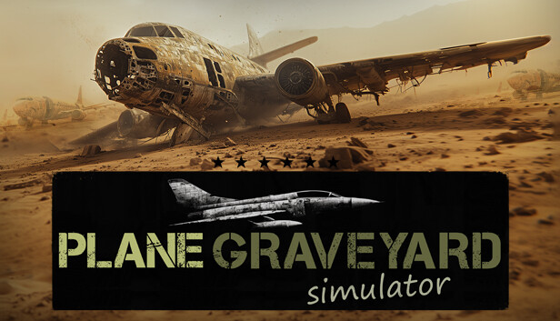 Plane Graveyard Simulator Steam capsule image