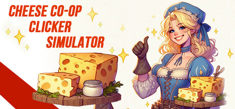 Cheese Co-op Clicker Simulator Steam header image