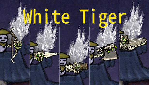 Bing in Wonderland - Wings & Weapon Looks - White Tiger Steam capsule image