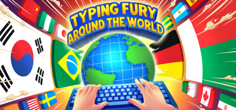 Typing Fury: Around the World Steam header image