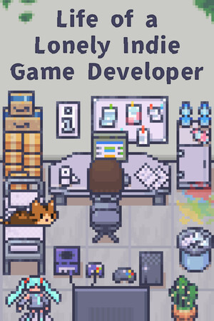 Life of a Lonely Indie Game Developer cover art