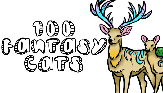 100 Fantasy Cats Steam capsule image