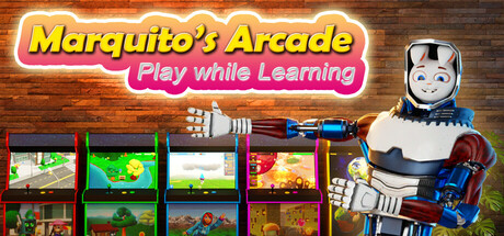 Marquito's Arcade - Play while Learning Steam header image