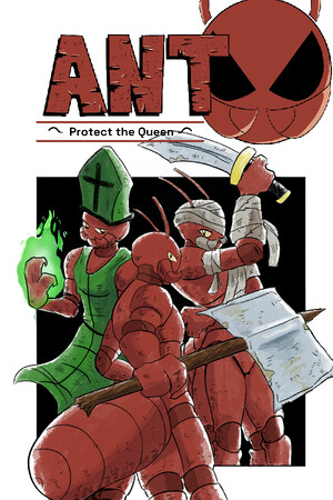 Ant protect the queen cover art