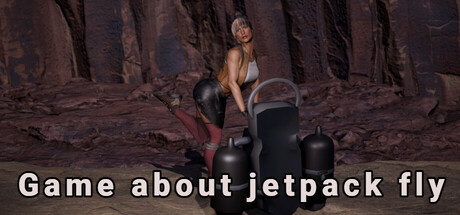 Game about jetpack fly header image