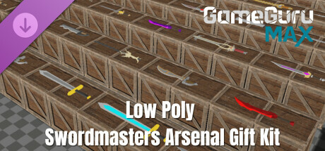 GameGuru MAX Low Poly Gift Kit - Swordmasters Arsenal header image