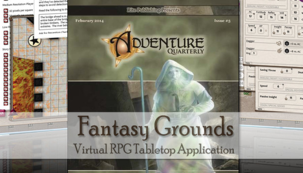 Fantasy Grounds - PFRPG Rite Publishing's Adventure Quarterly #5 Steam capsule image