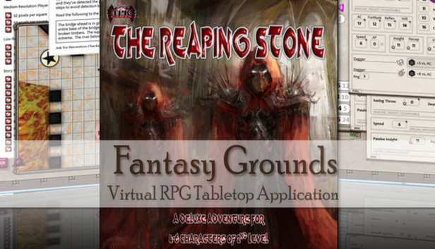 Fantasy Grounds - PFRPG The Reaping Stone Steam capsule image