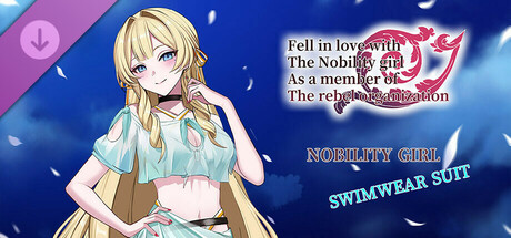 叛军大小姐 - 泳装立绘  Nobility girl - swimwear suit Steam header image