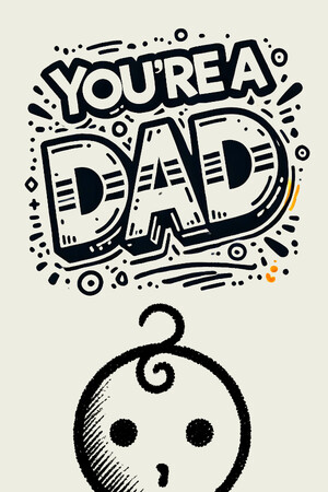 You're a dad cover art