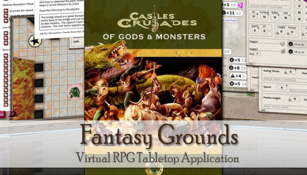 Fantasy Grounds - C&C: Of Gods and Monsters Steam capsule image