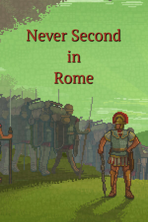 Never Second in Rome mobile game logo