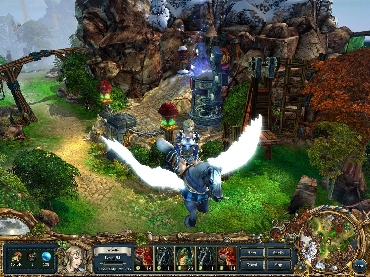 King's Bounty: Armored Princess screenshot 2