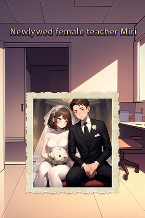 Newlywed female teacher Miri cover art