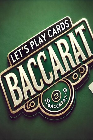 Let's play Cards Baccarat cover art