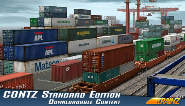 Trainz Simulator DLC: CONTZ Pack - Standard Edition Steam capsule image