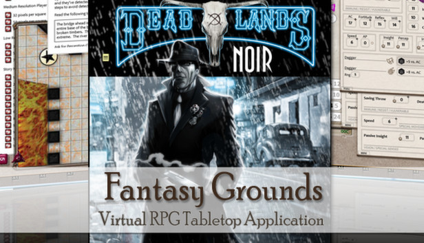 Fantasy Grounds - Deadlands Noir - Player's Guide Steam capsule image
