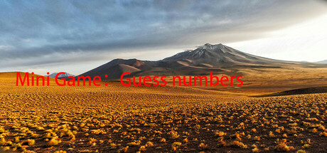 Mini Game：Guess numbers Steam header image