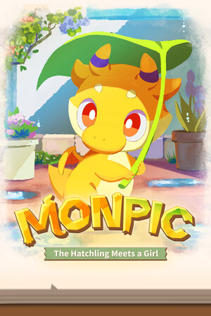 Monpic: The Hatchling Meets a Girl cover art