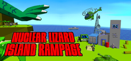 Nuclear Lizard Island Rampage Steam header image