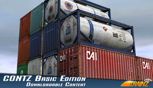 Trainz Simulator DLC: CONTZ Pack - Basic Edition Steam capsule image