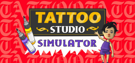 Tattoo Studio Simulator Steam header image