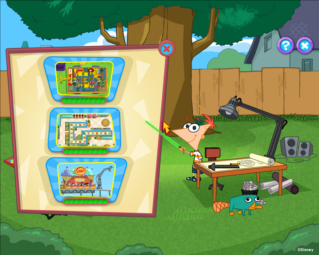 Phineas and Ferb: New Inventions na Steam