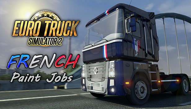 Euro Truck Simulator 2 - French Paint Jobs Pack Steam capsule image