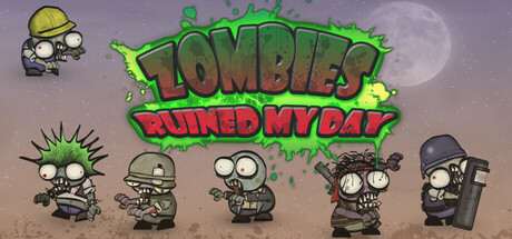 Zombies ruined my day Steam header image