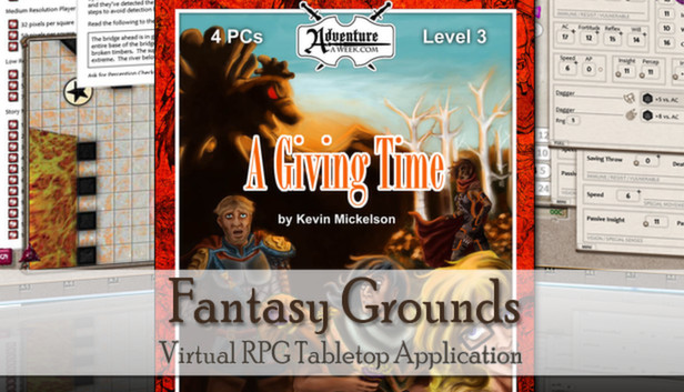 Fantasy Grounds - PFRPG: BASIC3 - A Giving Time Steam capsule image
