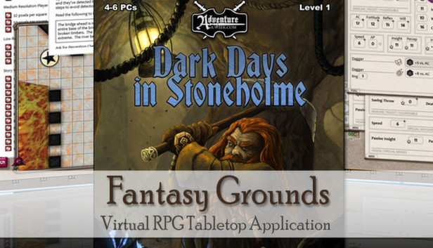 Fantasy Grounds - PFRPG: U1: Dark Days in Stoneholme Steam capsule image