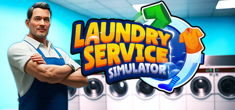 Laundry Service Simulator Steam header image