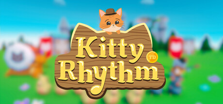 Kitty Rhythm TD Steam header image