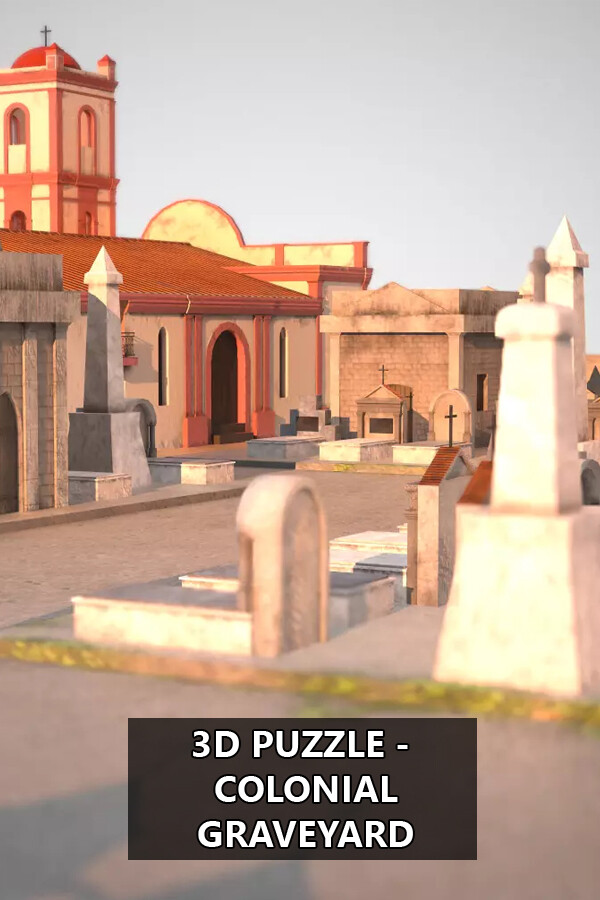 3D PUZZLE - Colonial Graveyard