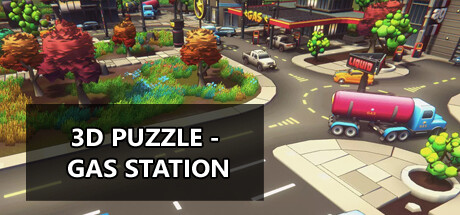3D PUZZLE - Gas Station Steam header image