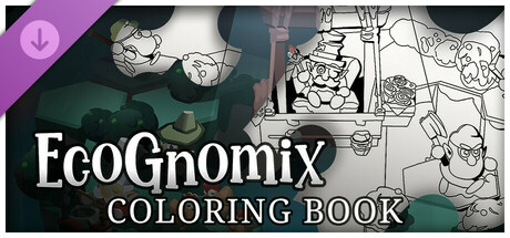 EcoGnomix - Coloring Book Steam header image