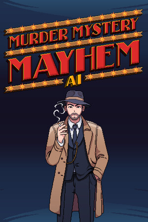Murder Mystery Mayhem AI cover art