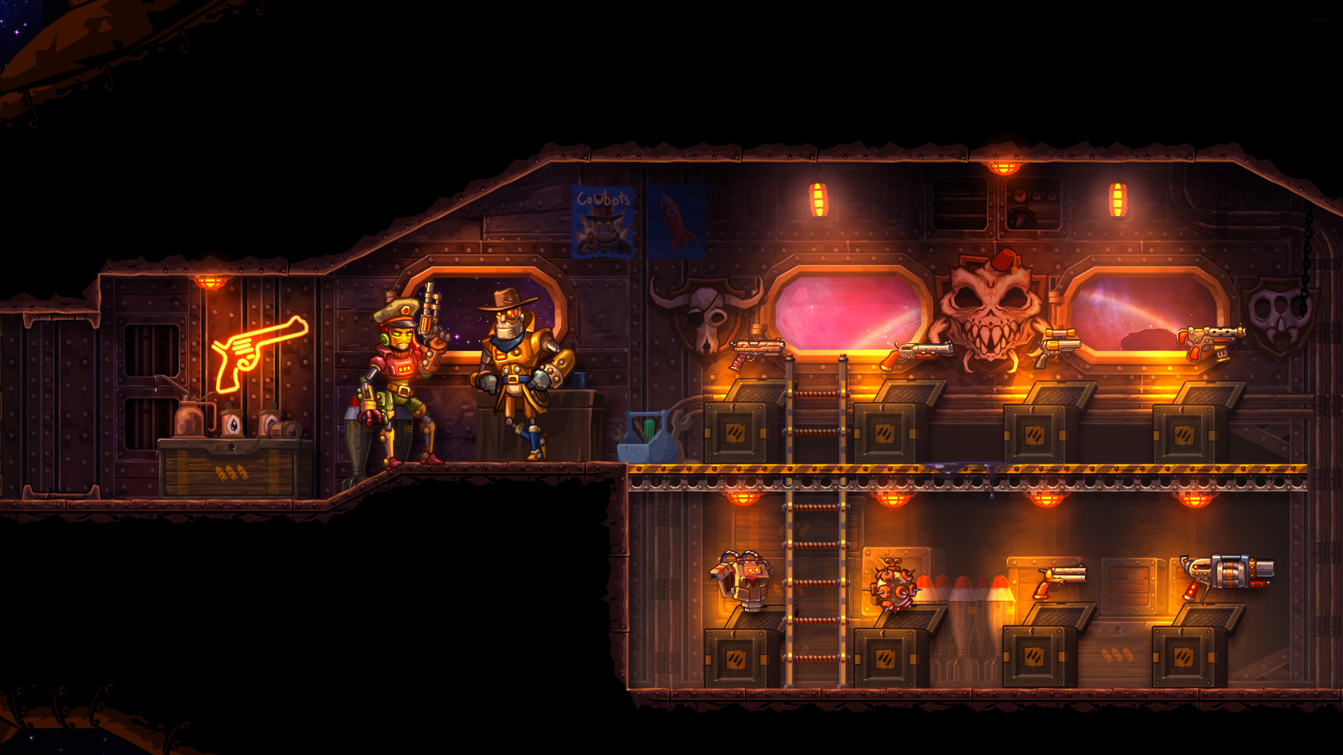 蒸汽世界：劫掠-SteamWorld Heist-游戏截图-好玩游戏库