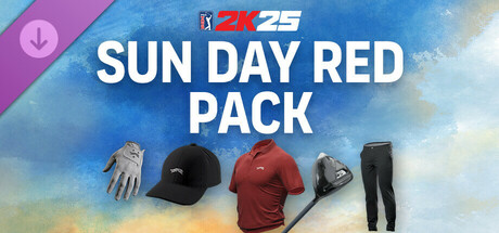 PGA TOUR 2K25 Sun Day Red Pack header image