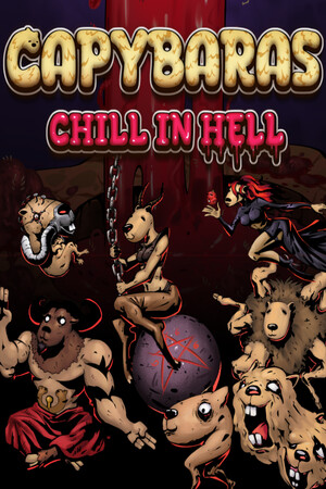 Capybaras Chill in Hell cover art