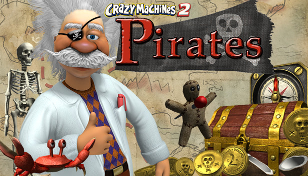 Crazy Machines 2: Pirates Steam capsule image