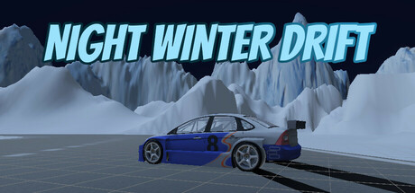 Night Winter Drift Steam header image